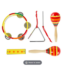 Toy Time Percussion 4-Pc. Musical Instruments Toy Set