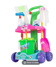 Toy Time Toy Cleaning Supply Cart