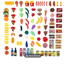 Toy Time Pretend-Play Assorted Food Set