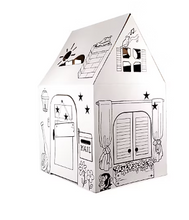 Easy Playhouse Cardboard Clubhouse