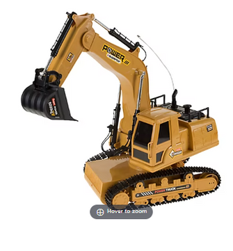 Toy Time Remote-Controlled Excavator Bucket Truck