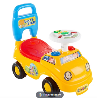 Toy Time Activity Car Ride-On