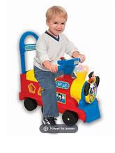 Kiddieland Disney Mickey Mouse Clubhouse Play n' Sort Activity Train Ride-On
