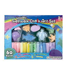 Juscreate Sidewalk Chalk Set, 60 Pc.