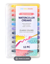 Little Yellow Bicycle Watercolor Creams