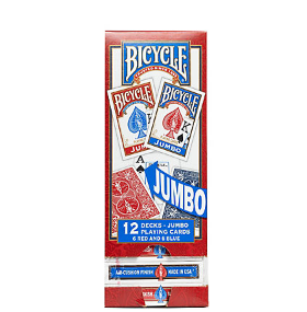 Bicycle Jumbo Playing Cards, 12 pk.