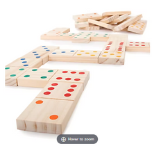 Toy Time Giant Wooden Dominoes Set