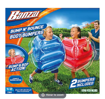 Banzai Kids Bump N' Bounce Body Bumpers, 2 pk.