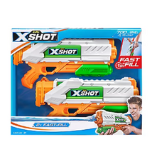 Zuru X-Shot Water Warfare Fast Fill Medium Blaster, 2-pk.