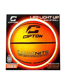 Cipton 29.5" LED Basketball with Deep Channels
