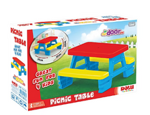 Dolu Toys Children's Picnic Table with 4 Benches