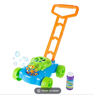 Toy Time Bubble Lawn Mower