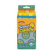 Scrub Daddy Scour Daddy Non-Scratch Scour Pads, 3 Count