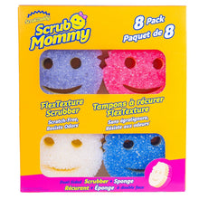 Scrub Mommy Sponges, Colors Variety, 8-count