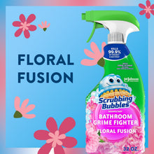 Scrubbing Bubbles Flowers & Showers, Bathroom Grime Fighter Spray, Rainshower, Petal Paradise, and Floral Fusion, 32 oz., 3 pk.