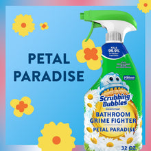 Scrubbing Bubbles Flowers & Showers, Bathroom Grime Fighter Spray, Rainshower, Petal Paradise, and Floral Fusion, 32 oz., 3 pk.