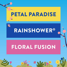 Scrubbing Bubbles Flowers & Showers, Bathroom Grime Fighter Spray, Rainshower, Petal Paradise, and Floral Fusion, 32 oz., 3 pk.