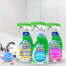 Scrubbing Bubbles Flowers & Showers, Bathroom Grime Fighter Spray, Rainshower, Petal Paradise, and Floral Fusion, 32 oz., 3 pk.