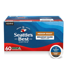 Seattle’s Best Coffee, Breakfast Blend, Medium Roast K-Cup Coffee Pods, 60 Count - Brands For Less USA