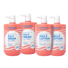 Seaweed Bath Co. 3-in-1 Wash and Body Lotion Set