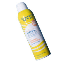 Seaweed Bath Co. Sheer & Sensitive Mineral Sunscreen Spray SPF 50, 6 oz, 3-pack