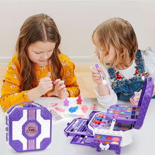 Sendida Kids Makeup Kit, 64pcs Real Washable Kids Makeup Set for Girl Toys Princess Brithday Gifts for Little Girls 3-12 Year Old, Large Size