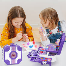 Sendida Kids Makeup Kit, 64pcs Real Washable Kids Makeup Set for Girl Toys Princess Brithday Gifts for Little Girls 3-12 Year Old, Large Size