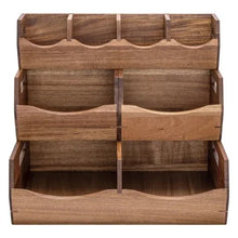 Seville Classics Acacia Stacking Bins, 4 piece - Brands For Less USA