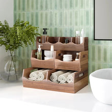 Seville Classics Acacia Stacking Bins, 4 piece - Brands For Less USA