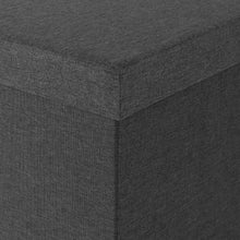 Seville Classics Foldable Storage Cube/Ottoman