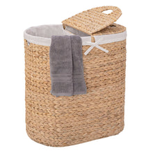 Seville Handwoven Water Hyacinth Laundry Hamper
