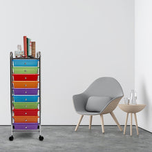 Seville Classics 10 Drawer Cart