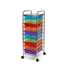 Seville Classics 10 Drawer Cart