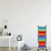Seville Classics 10 Drawer Cart