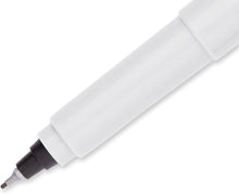 Marcadores permanentes Sharpie de punta fina, negros, paquete de 24 unidades