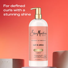 Acondicionador Shea Moisture de coco e hibisco, 34 onzas líquidas.