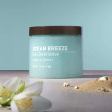 Shea Sugar Scrub, Ocean Breeze, 18 oz (3  pack)