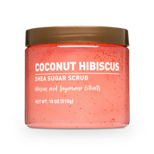 (3  pack)  Shea Sugar Scrub, Coconut Hibiscus, 18 oz