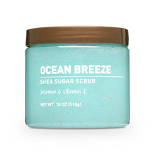 Shea Sugar Scrub, Ocean Breeze, 18 oz (3  pack)