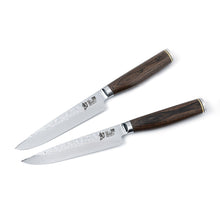 Juego de cuchillos para carne Shun &amp; Kai Premier Tim Malzer de 2 piezas