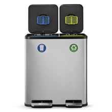 Simpli-Magic18.5Gallon_40Lx30L_DualCompartmentStepTrashCan_KitchenGarbageCanwithWaste_RecyclingBins_Slow-CloseLid_OdorControl_Hands-Free5 - Brands For Less USA
