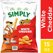 Simply Cheetos White Cheddar Cheese Snacks, 15 oz. (PACK OF 3 )