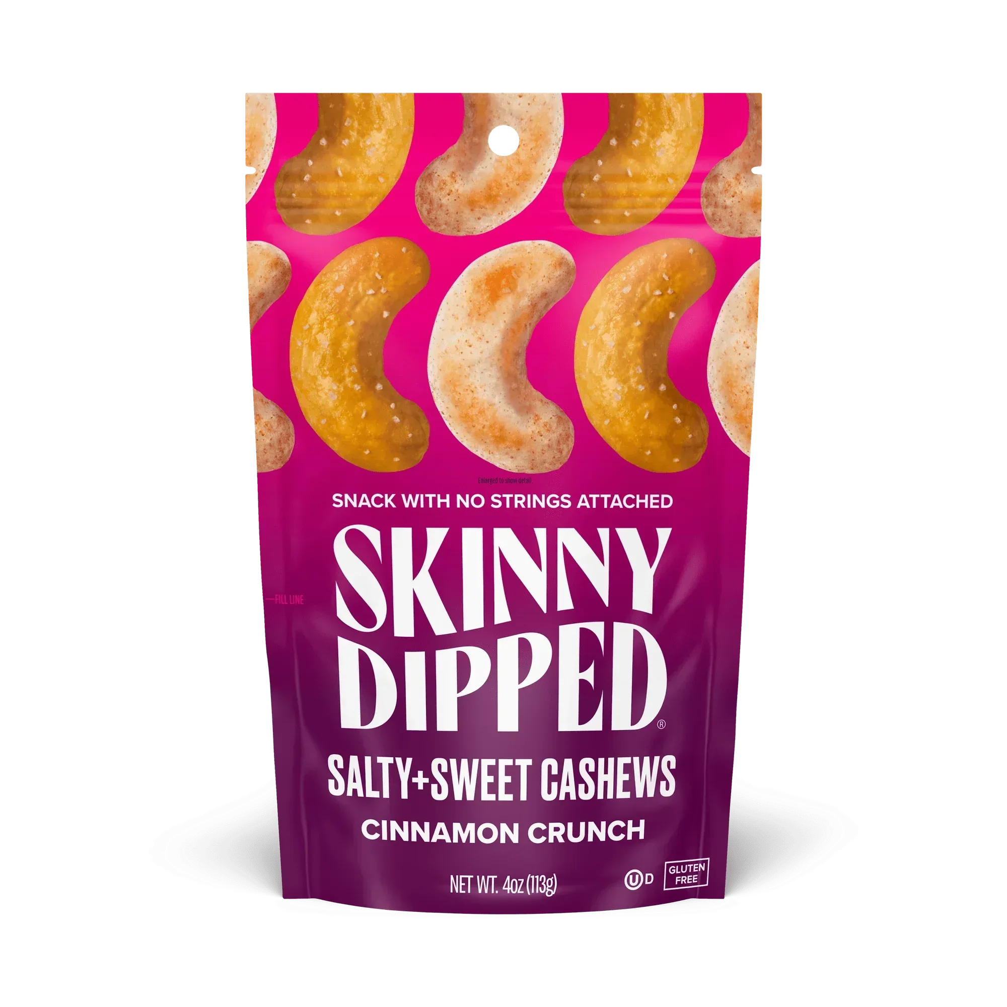SkinnyDipped Cinnamon Crunch Cashews, 4oz– Brands For Less USA
