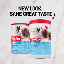 SlimFast Original Meal Replacement Shake Mix, Rich Chocolate Royale, 20.18 oz, 22 Servings
