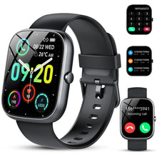 Smart Watch Fits for Android and iPhone, IP68 Waterproof Smartwatch for Women Men 100+ Sports Modes 1.91-inch Fitness Tracker, Smart Watch with Bluetooth Call(Answer/Make Calls), for Gift Black - Brands For Less USA