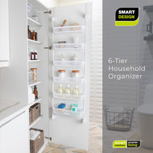 Smart Design 6-Tier Pantry Organizer with 6 Full Baskets, Choose Color