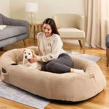 SnuggleCuddlerOversizedPlushHumanDogBed8-_1 - Brands For Less USA