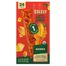 Solely Organic Fruit Jerky, Mango, 0.8 oz, 24-count