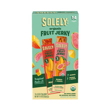 Solely Organic Fruit Snack Jerky, Tropical Variety Pack, 0.8 oz, 14 pk.
