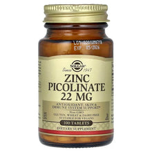 Solgar_ZincPicolinate_22mg_100Tablets - Brands For Less USA